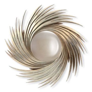 Hand carved convex mirror in various sizes and finishes.